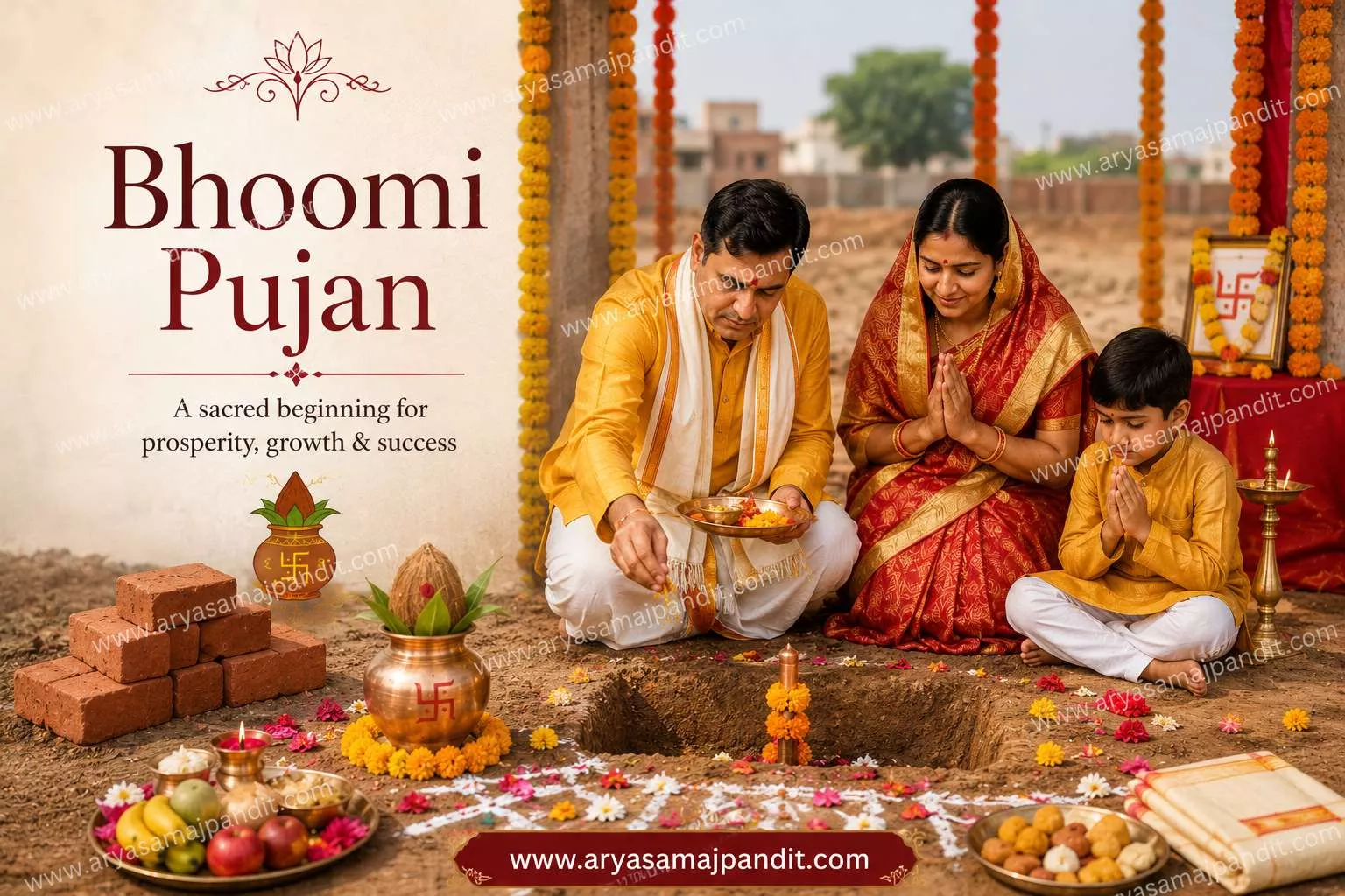 Bhoomi Pujan ceremony