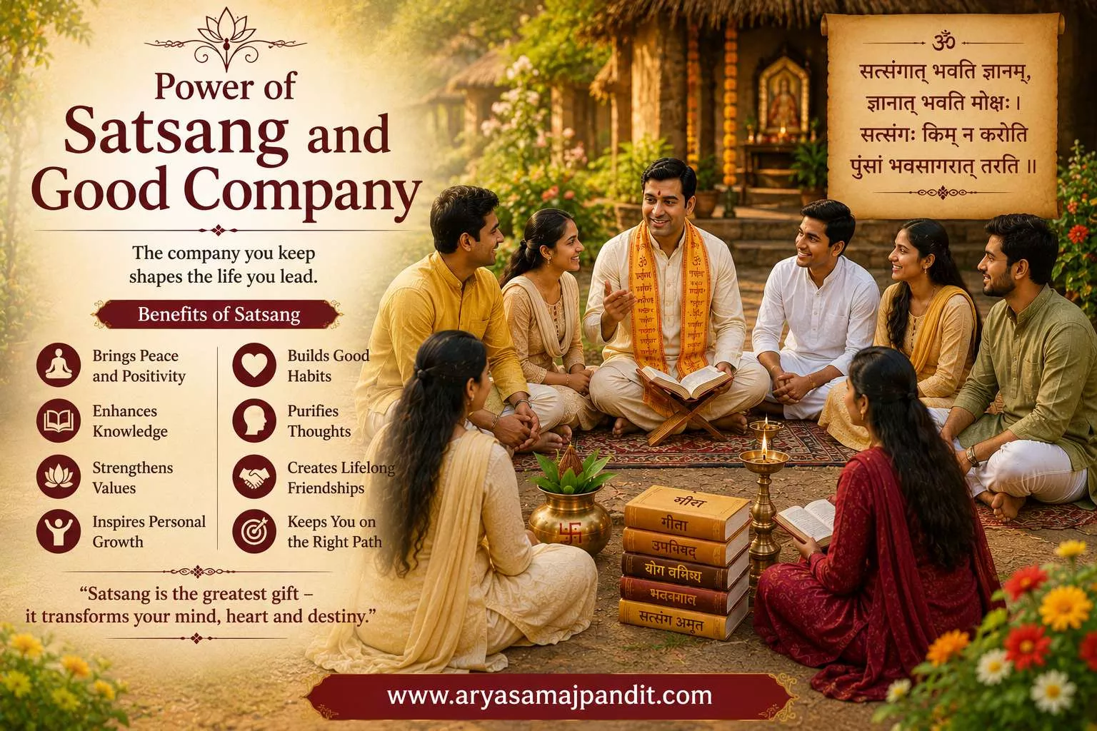 The power of satsang and good company