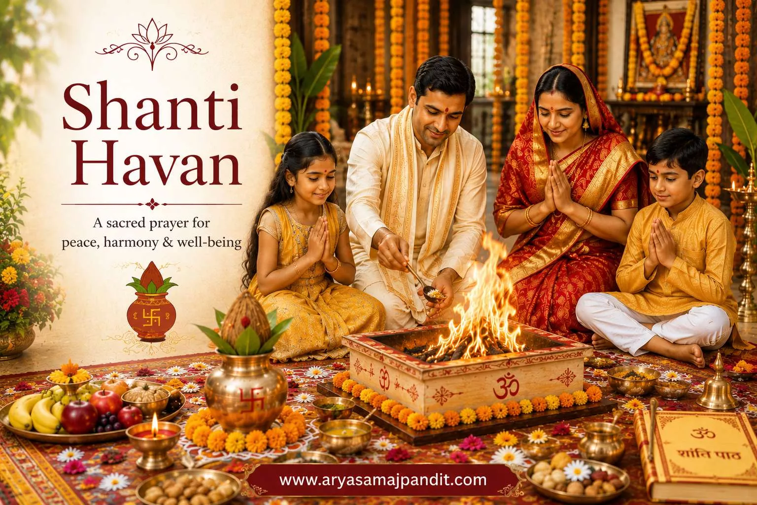 Shanti Havan ritual