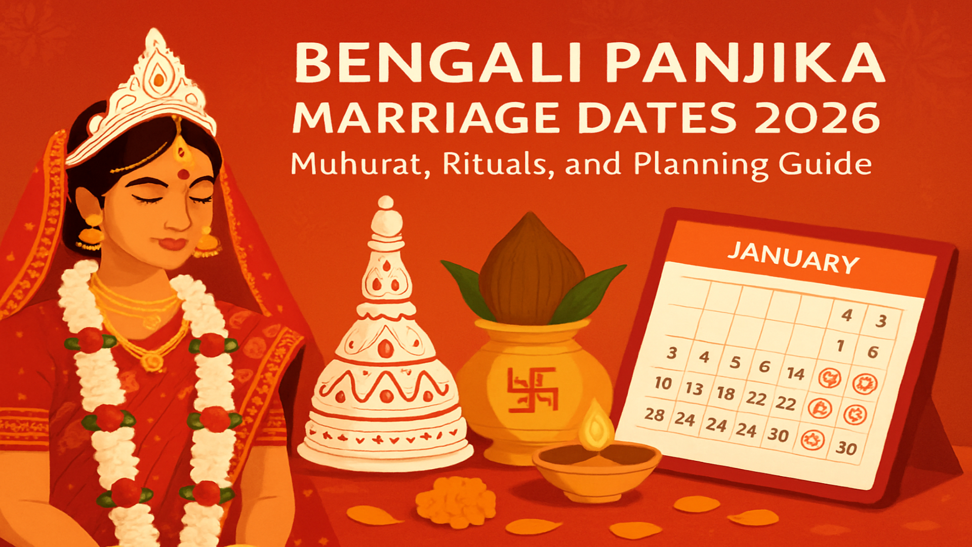 Bengali Panjika Marriage Dates 2026
