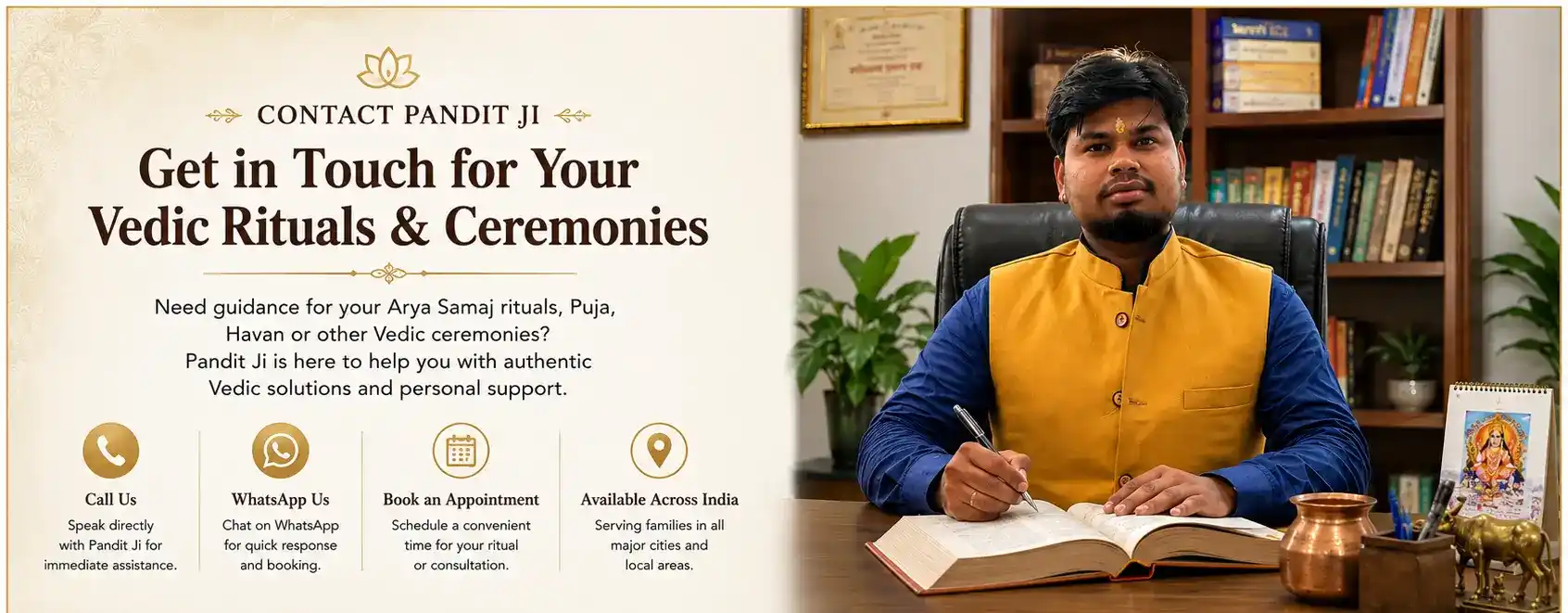 Contact Arya Samaj Panditji