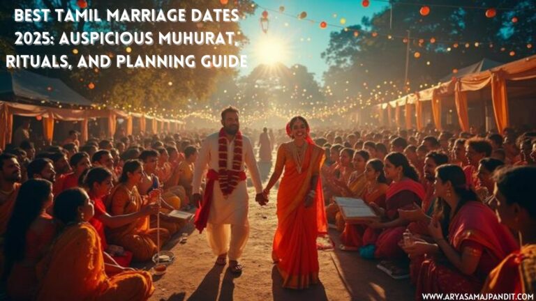 Tamil Marriage Dates 2025